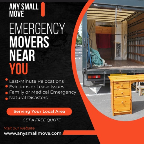 Emergency Movers Near You- Fast & Reliable